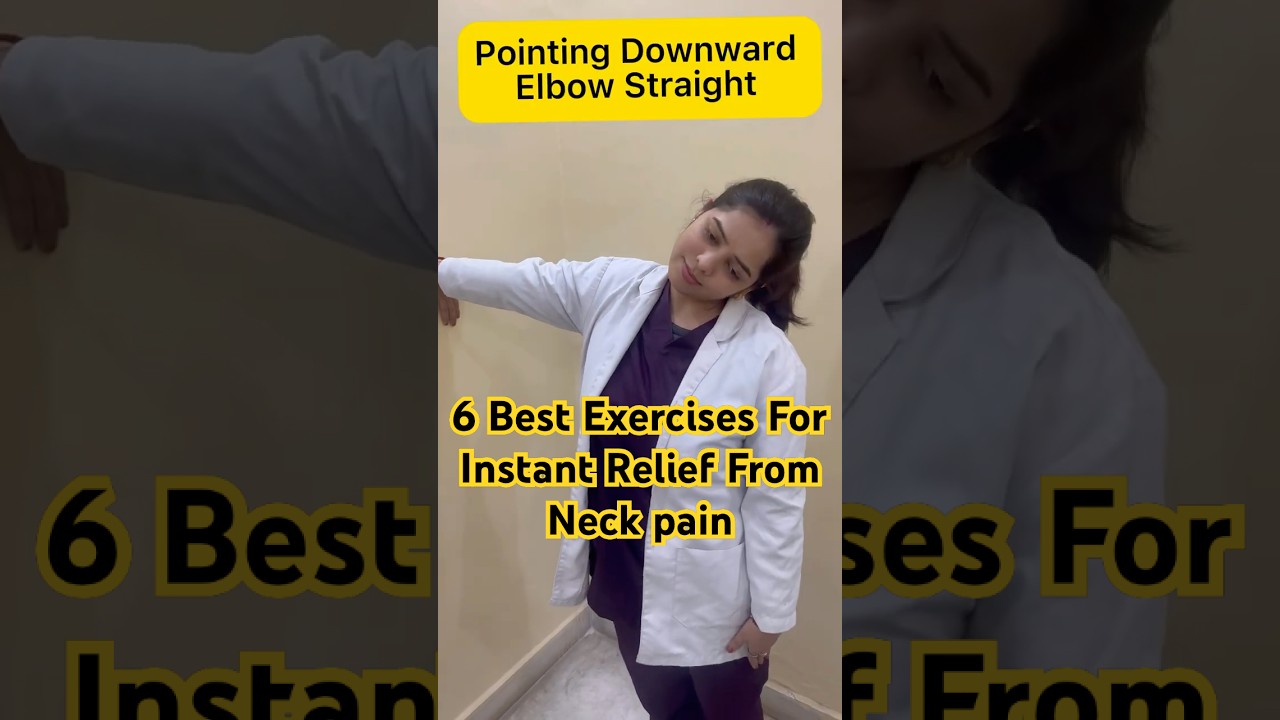 6 Exercises For Instant Relief From Neck Pain 