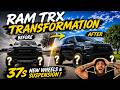 RAM TRX TRANSFORMATION | 37s NEW WHEELS & SUSPENSION !
