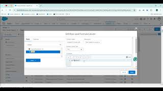 Simple Row Level Formula in Report (Using LEFT Function, Text Return Type) #inSalesforce