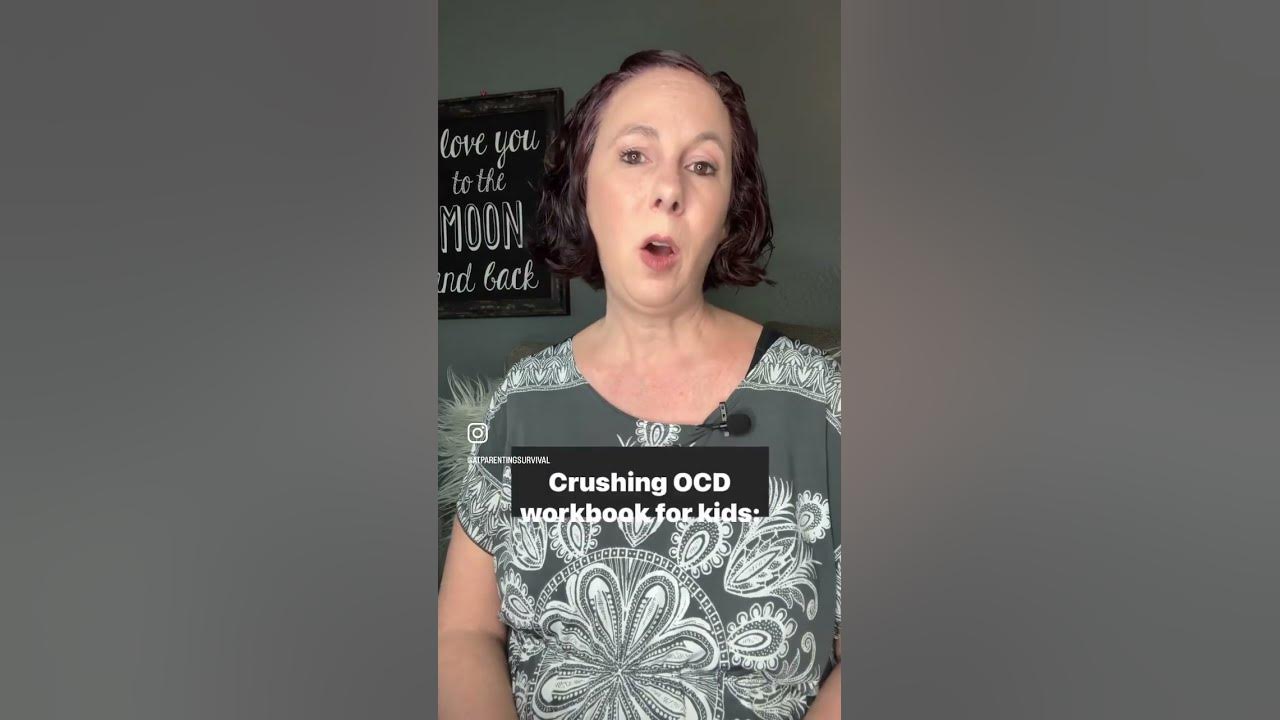 New crushing ocd workbook for kids youtube