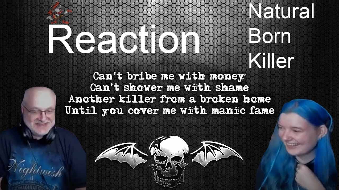 Avenged Sevenfold - 𝐍𝐚𝐭𝐮𝐫𝐚𝐥 𝐁𝐨𝐫𝐧 𝐊𝐢𝐥𝐥𝐞𝐫 (Dad&DaughterFirstReaction)