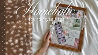 a quiet day at home… crafting &amp; overthinking life again
