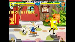 Mugen Spongebob & Rocko Vs Daniel Tiger