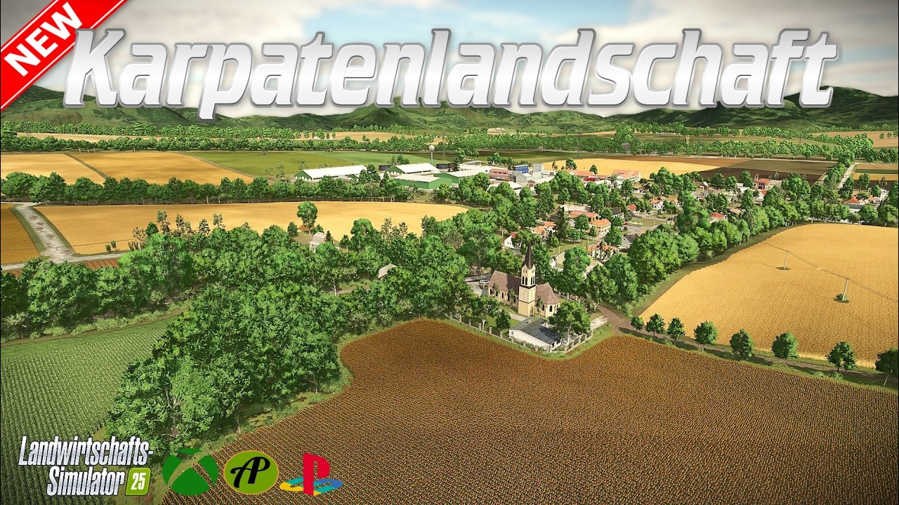 LS25🆕NEW MAP: Karpatenlandschaft | #ls25 #fs25