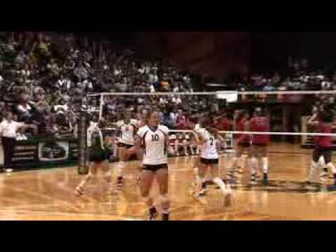 Part I - CSU Volleyball vs Arizona, Oct 4, 2008