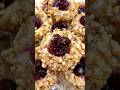 Sour Cherry Walnut Thumbprint Cookies | Buttery Cookies | melt-in-your-mouth