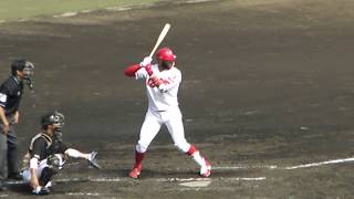 【ホームラン! 】広島カープ メヒアのバッティング_2019022301
