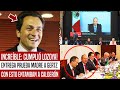 CUMPLIÓ LOZOYA! ENTREGA PRUEBA MADRE A GERTZ. CON ESTO ENTAMBAN A CALDERÓN. ES EL PRINCIPIO DEL FIN