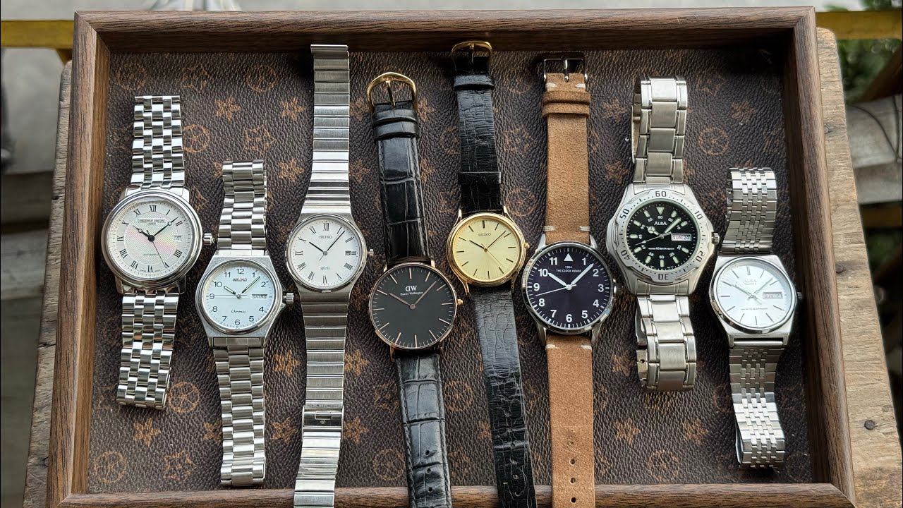 FC automatic seiko alba dw citizen vintage