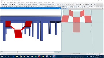 STAIR MODELING IN ETABS WITH THREE LANDINGS