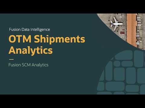 OTM Shipments Analytics