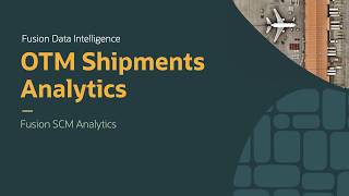 OTM Shipments Analytics