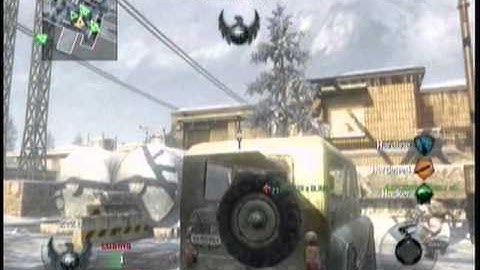 Black Ops : Tomahawk ACROSS MAP ! Two Amazing Kills : D