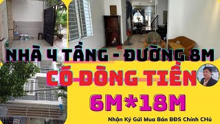 Bán Nhà Quận 7 I 6*18 Nhà 4 Tầng-7PN,8WC-CÓ DÒng Tiền I Thiên Hưng land