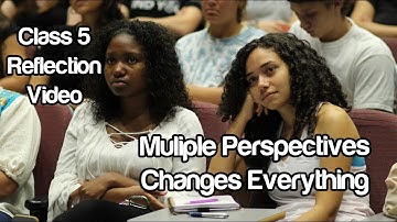 "Multiple Perspectives Changes Everything" #Soc119