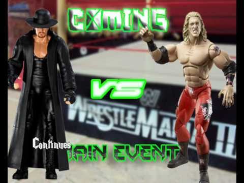 WSM #2 Undertaker & Edge (wwe) stop motion [Part 1/3] - YouTube