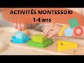 10 activits montessori faciles et gratuites de 1 an  4 ans