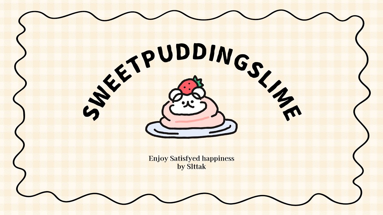 Eng Sub 지금 슬판에서 가장 핫한 마켓! 푸딩슬라임 6종 리뷰｜Slime Review ASMR