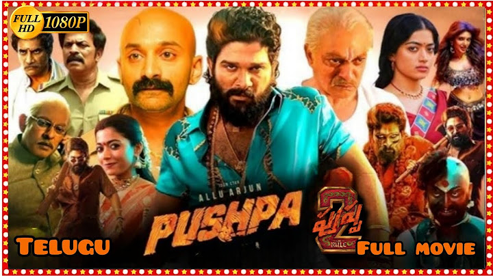 Pushpa 2 The Rule Full Movie in Telugu 2024 | Allu Arjun | Rashmika | Pushpa 2 Movie Reviews Facts