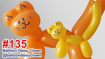 Cat - Balloon Animals for Beginners TUTORIAL