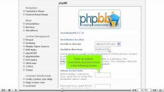 How to install phpBB from Fantastico - Fantastico Tutorials