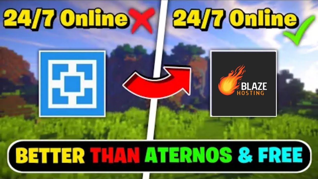 Minecraft hosting server free 24/7 || Blaze hosting - YouTube