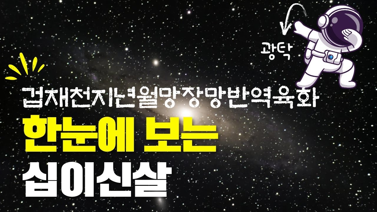 한눈에 보는 십이신살