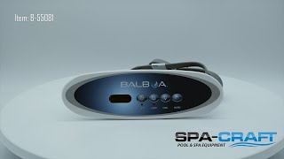 Balboa VL260 Touchpad for GS Controllers. Alternative Overlay
