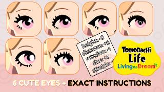 6 Cute Easy Eye Designs In Tomodachi Life No Face Paint