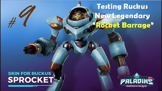 Paladins OB Patch 64 PTS - Testing Ruckus New Legendary “Rocket Barrage” Paladins OB Patch 64 PTS - Testing Ruckus New Legendary “Rocket Barrage”