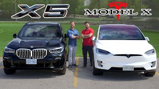 James and thomas compare the new 2019 bmw x5 50i tesla model x. both
cars are all-wheel drive six-figure suvs, but with one key difference.
goes ...