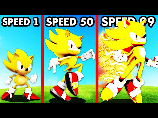 Upgrading SUPER SONIC Into FASTEST EVER (GTA 5) class=