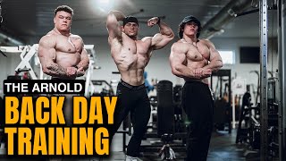 Back Day with the Hosstile Team | Sam Sulek, Jacob Robichaux \& Nick Justice | 2024 Arnold