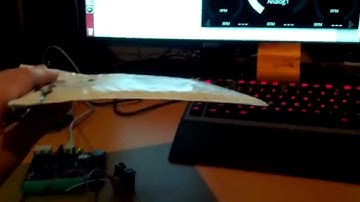 Sharp GP2 distance sensor