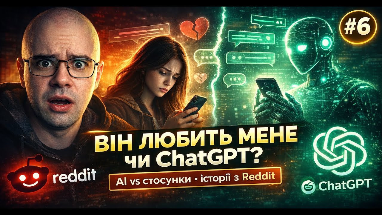 ШІ проти кохання: як ChatGPT руйнує стосунки | Історії з Reddit — Випуск 6