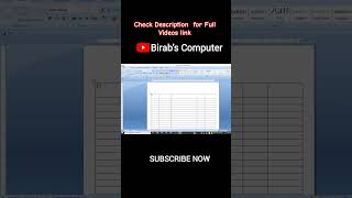 Index Page_In Ms Word #computereducation #wordprocessor #windows