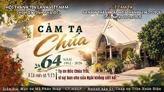 HTTL VĨNH PHƯỚC - Chương Trình Thờ Phượng Chúa - 20/09/2026