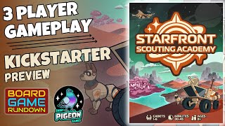 Starfront Scouting Academy Kickstarter Preview
