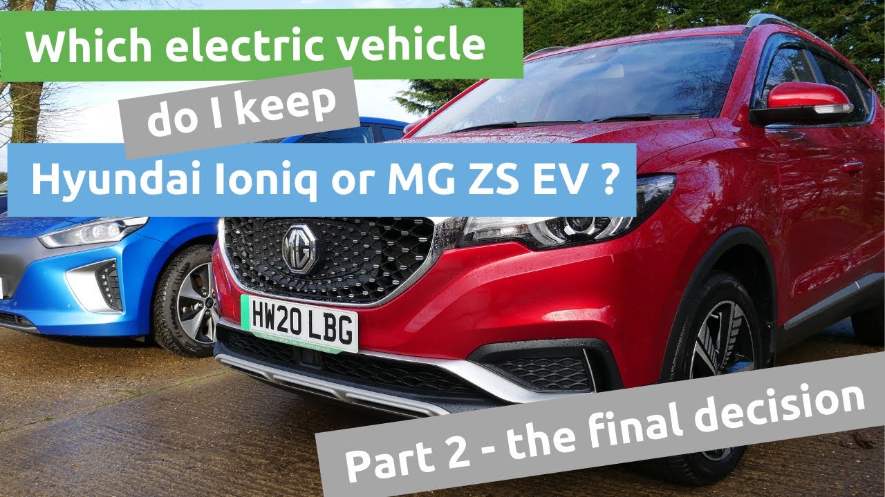 Do I swap my Hyundai Ioniq Electric for a MG ZS EV? (Part 2) - YouTube