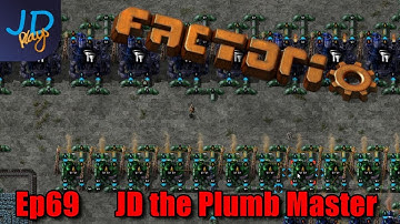 JD the Plumb master Ep69 | Factorio Biter Hell | Gameplay, Lets Play