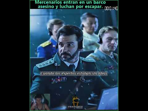 Mercenarios entran en un barco asesino y luchan por escapar.