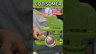 How to use the button maker machine correctly.#cozisomer #buttonmaker #badge99 #badge