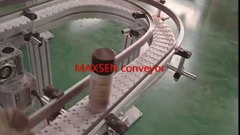 Flexlink curve conveyor testing video