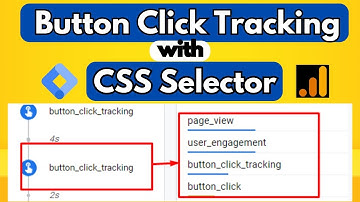 Button click tracking with CSS Selector | Button click with GTM send data GA4