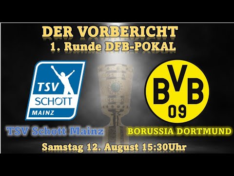 Vorbericht 1 Runde DFB Pokal TSV Schott Mainz - Borussia Dortmund