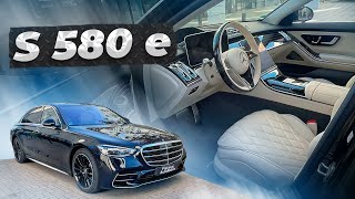 The Mercedes S Class S580 e 2022 Black/White | Full Review