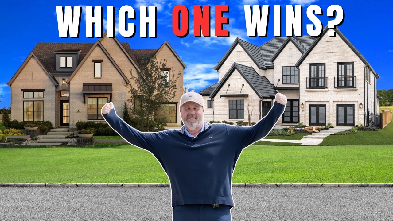 Tour Two Luxury Model Homes Near Dallas – Windsong Ranch vs. The Fields at PGA