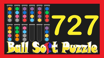Ball Sort Puzzle Level 727