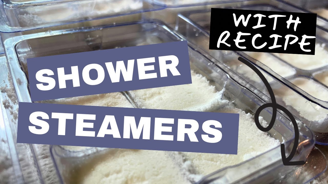 How to Make Peppermint + Eucalyptus Shower Steamers | DIY Sinus Relief ...