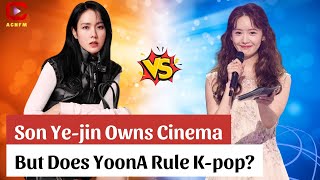 Son Ye jin domina o cinema mas sera que YoonA reina no K pop Noticias da ACNFM